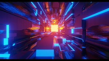 Fast moving tunnel,sci-fi, uhd, 60fps, light, neon background-4k Motion graphics animated background