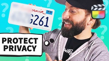 How To Blur Car Plates In Final Cut Pro