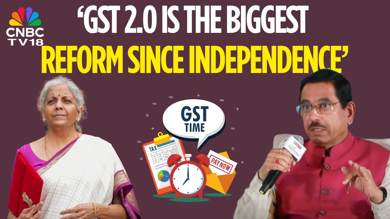 Прахлад Джоши о реформах, перезапущенных в 2025 году: «GST 2.0 — самая масштабная реформа с момен...