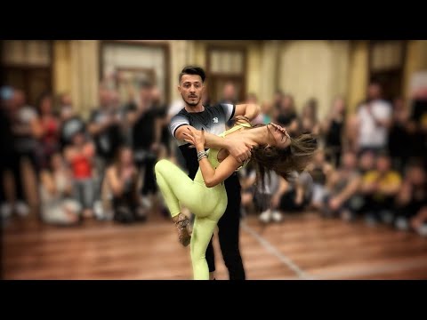 Maycheal Y Mayra Sensual Bachata Workshop - Tusa - Karol G Ft Nicki Minaj Bachata Remix