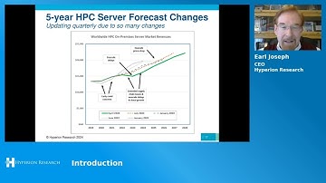 Welcome to the Hyperion Research HPC Market Update Briefing -- Earl Joseph