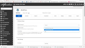 How to create a Wordpress website in 5 minutes with domain hosting install wordpress with cpanel