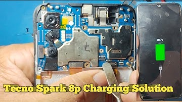Tecno Spark 8P Charging Solution ! Jumper ways.