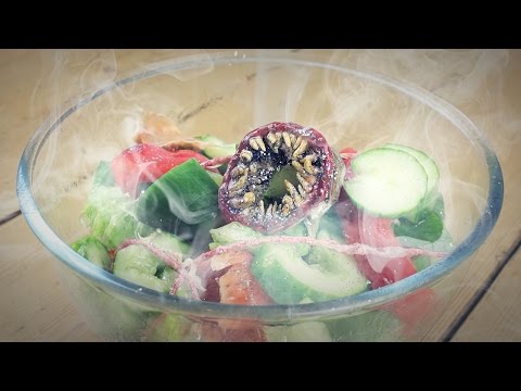 How to make a salad from possessed vegetables