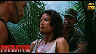 Predator 1987 Jungle Trap Team Scene Movie Clip 4K UHD HDR John McTiernan