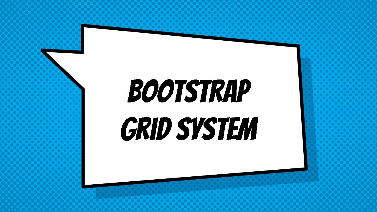 Bootstrap 4 Grid System - YouTube