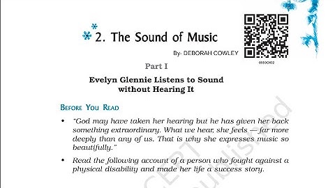 The sound of music - Part 1 | line by line explanation | Class 9 | English- Beehive "