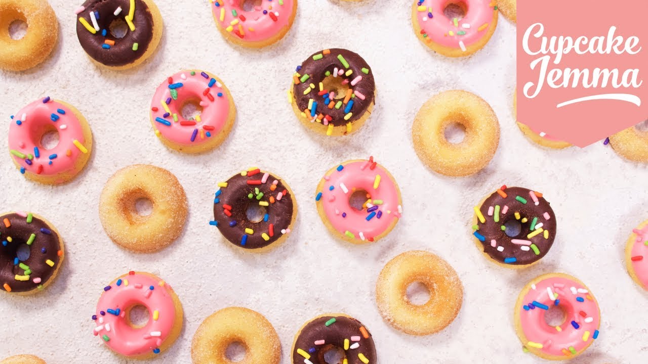 Baked Mini Doughnuts Recipe