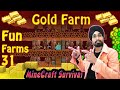 Minecraft Live Making Gold Farm | Minecraft Live In Hindi | Minecraft Gameplay