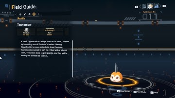 tsunomon all digivolution/de-digivolution/profile Digimon Story Time Stranger