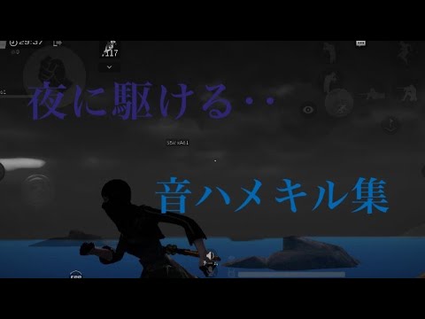 【荒野行動】夜に駆ける音ハメキル集！🔥