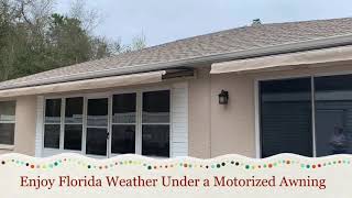 Central Florida Retractable SunSetter Awning