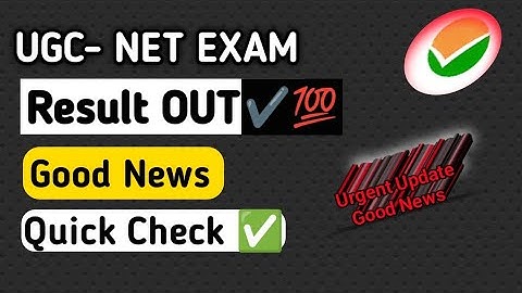 UGC Net Result 2023 OFFICIAL UPDATE |ugc net result 2023