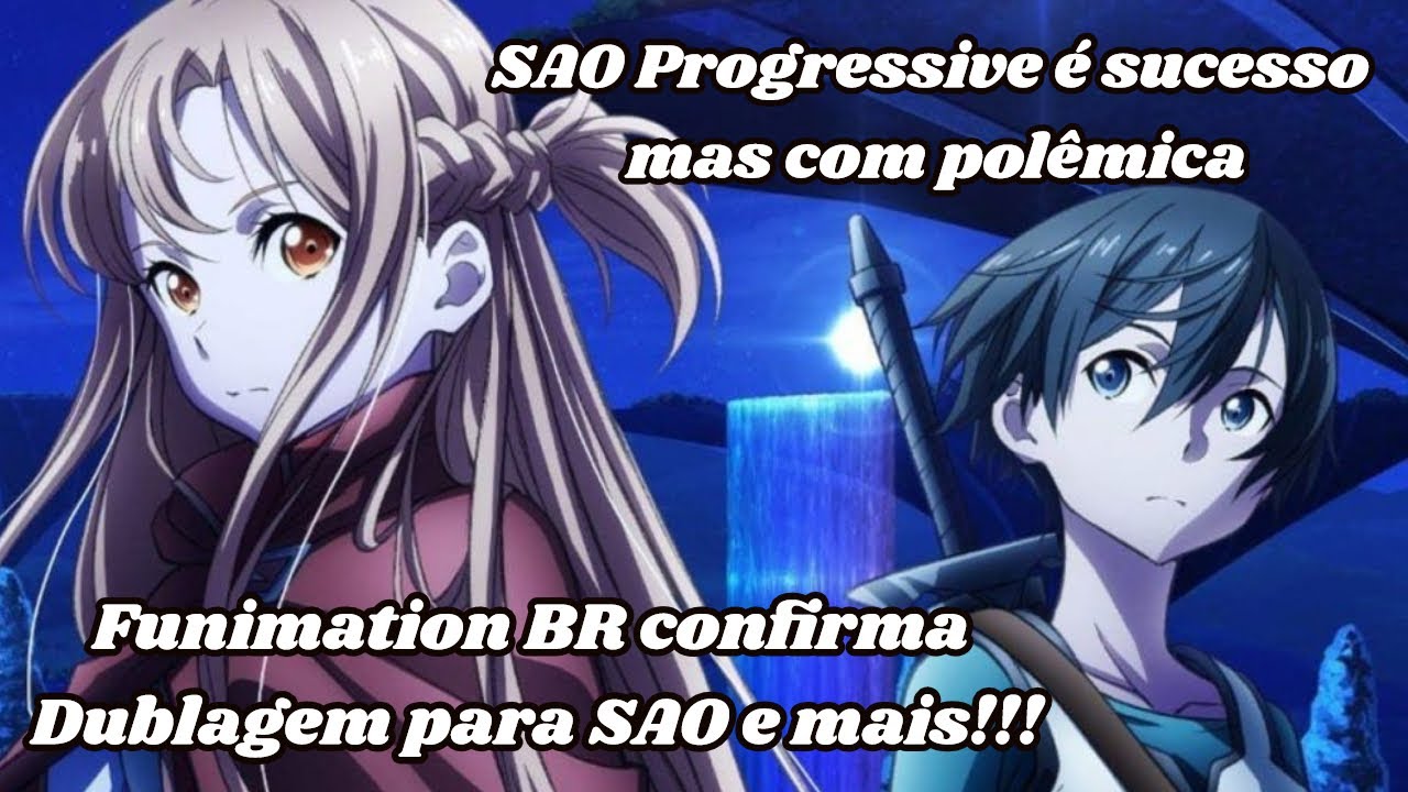SAO Progressive é sucesso mas com polêmica, Funimation confirma