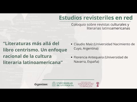 Miniatura del vídeo relacionado con Redes latinoamericanas: Sociabilidad de las relaciones intelectuales