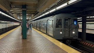 IND Central Park West Line: (A) (B) (C) (D) Trains @ 125th St (R46, R68, R68A, R160A1, R179, R211A)