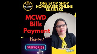 HOW TO PAY YOUR MCWD (METROPOLITAN CEBU WATER DISTRICT) V1 SYSTEM - UNIFIED PRODUCTS AND SERVICES
