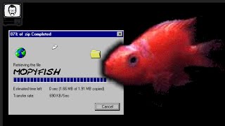 When a Fish Lived Inside Your PC: MOPy Fish | Nostalgia Nerd