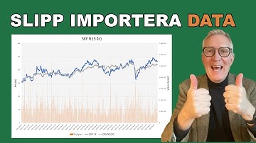 Så gör du aktiekursdiagram i Excel – med AKTIEHISTORIK och utan import