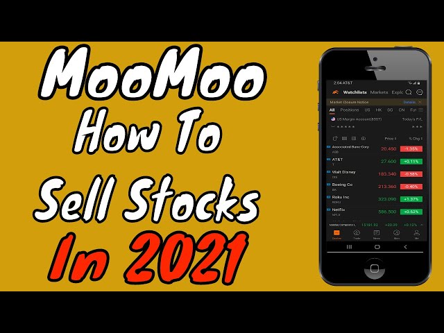 moomoo selling stocks as of September 2023