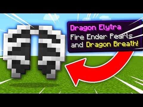 Minecraft, But There Are Custom Super Elytra !!!