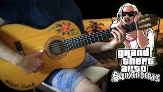 『GTA - San Andreas Theme』meet LucasGitanoFamily【flamenco guitar cover fingerstyle】 Resimi