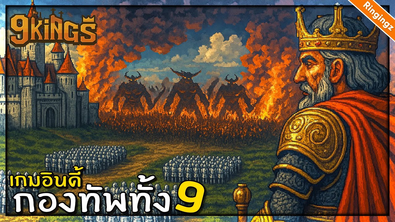 สงคราม 9 ทัพ เมื่อกษัติย์ไม่เป็นที่ต้องการ - 9Kings เกมฟรี Demo