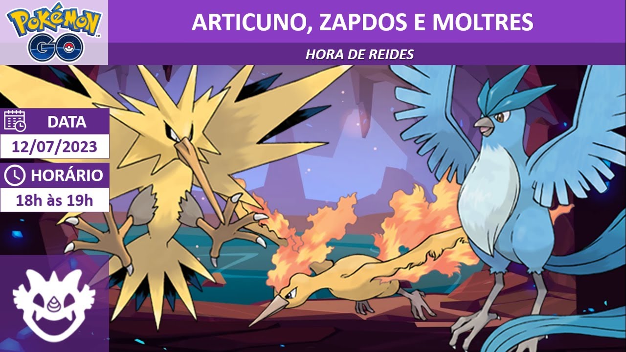 Jogada Excelente on X: Articuno, Zapdos, Moltres e Mewtwo serão os novos  Chefes de Reides 5 Estrelas. Confira os melhores counters para enfrentá-los  e se prepare! Data: 20/02 às 9h a 01/03