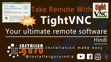 TightVNC your ultimate remote software based on VNC protocol (Hindi) #vnc #remoteaccess 🔥🔥💻