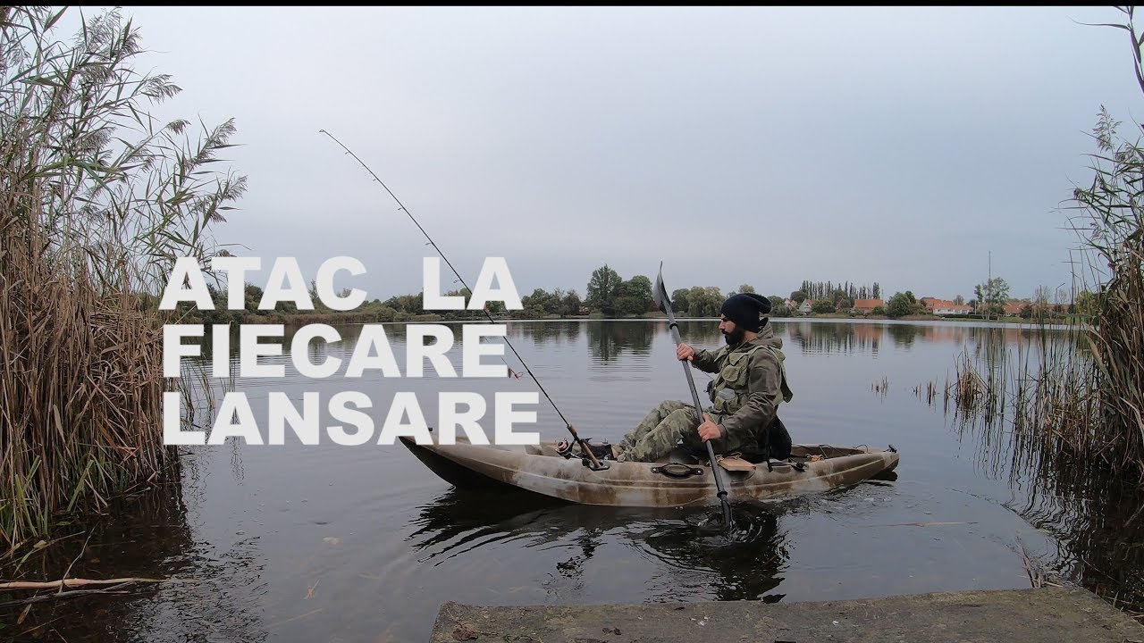 Pescuit la spinning din caiac. Galaxy Rider