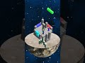 Mario&Luigi pilots a robot to collect five Tetris blocks. #animation #nintendo