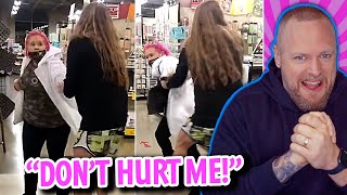 Shoplifter Gets EMBARRASSED Then Cries Victim (intensely satisfying)