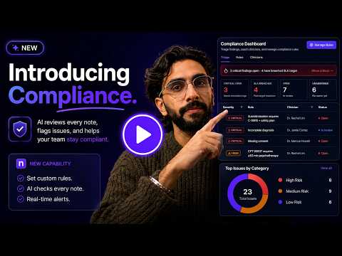 Introducing Nudge Compliance - AI That Reviews Every Note