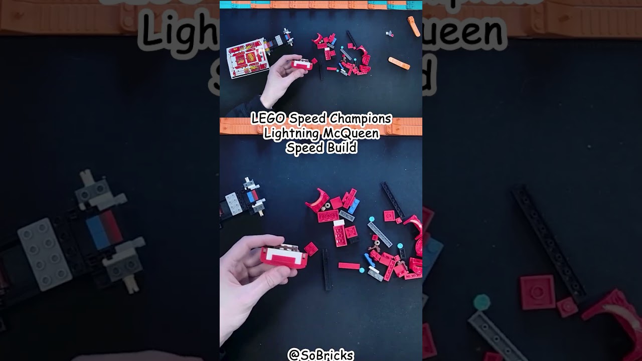 LEGO Speed Champions Lightning McQueen 77255 Speed Build