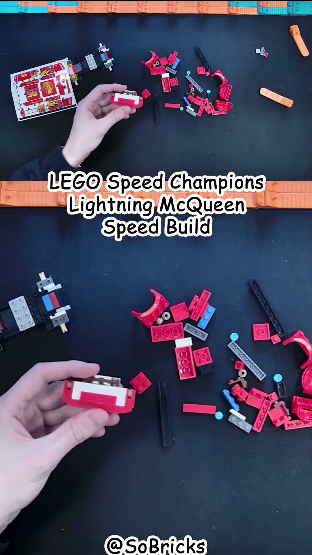 LEGO Speed Champions Lightning McQueen 77255 Speed Build