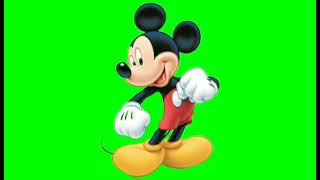 Mickey mouse image 🥰 green screen  free download - free copyright