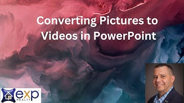 Converting Pictures to Videos in Power Point