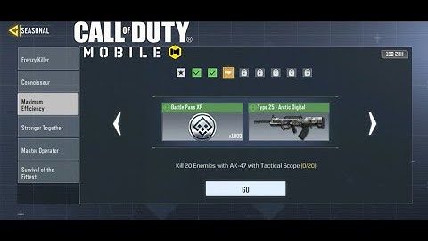 Kill 20 Enemies With AK-47 With Tactical Scope | Seasonal Event | Gameplay #02 | COD Mobile.