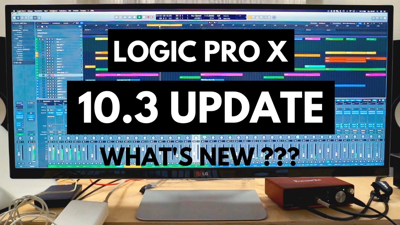 logic pro x latest update download