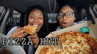 PIZZA HUT CAR MUKBANG