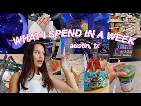 What I Spend in a Week as a College Student in Austin, Texas