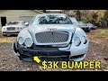 I Bought Another Salvage Bentley Flying Spur At Auction And Its Worse Than I Thought