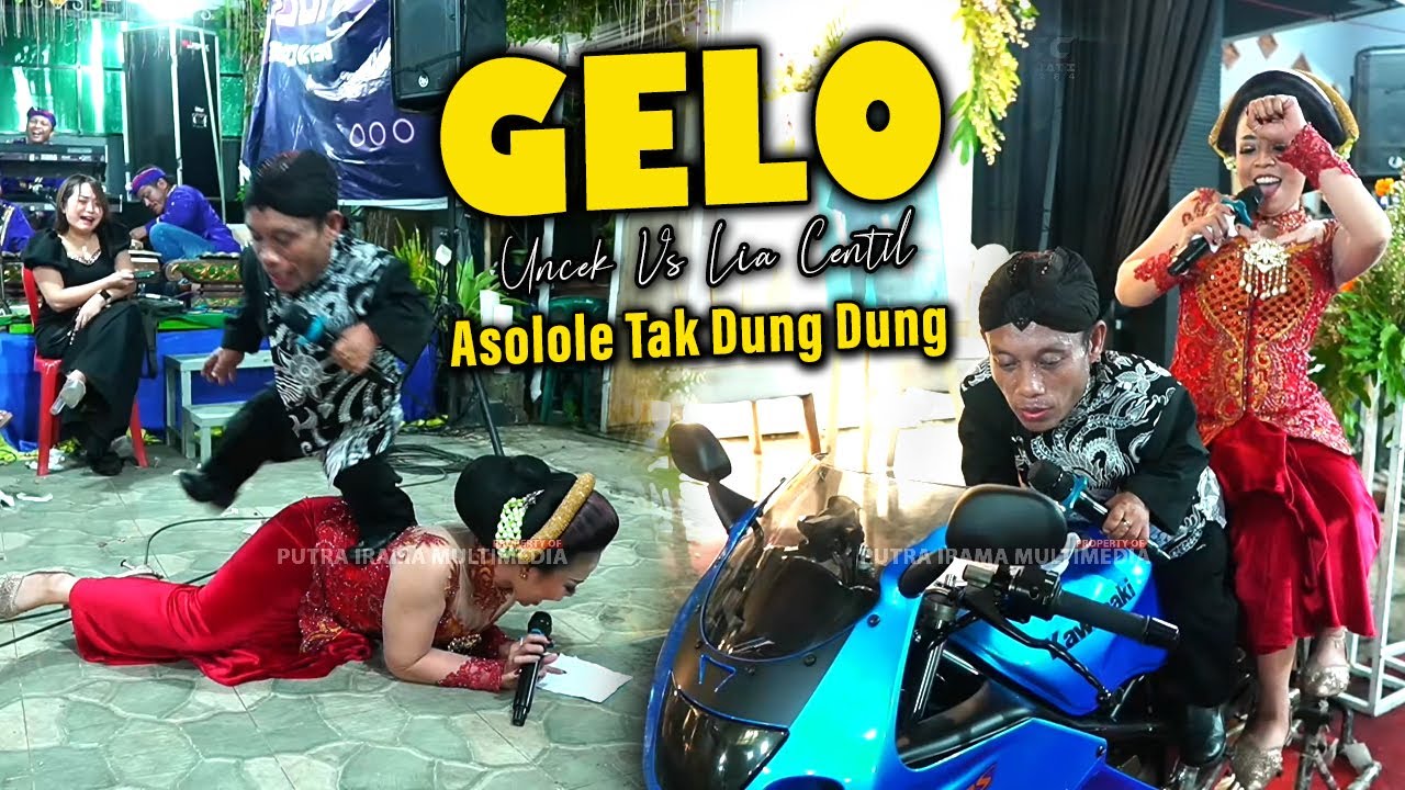 GELO - Makelaran Pit Motor UNCEK vs LIA  [Dijamin Ngakak] - BLS Music & Pro Audio