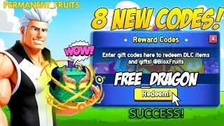 ALL NEW BLOX FRUITS CODES 2025 (FREE PERMANENT DRAGON FRUIT!)