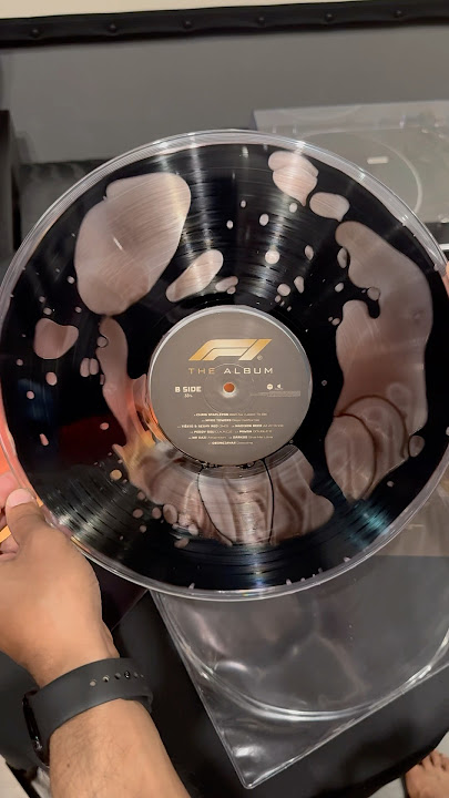 F1: The Album Black Oil Liquid LP by Bad World #f1movie #f1 #vinylrecords #mancave l