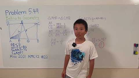 Triangle Similarity | AOPS Introduction of Geometry Problem 5.49 | Ronchen Math
