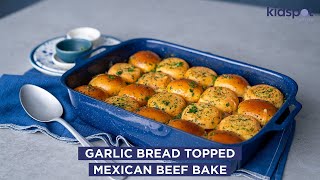 Garlic bread topped Mexican beef mince bake | Family Dinner Recipes | Kidspot
This mouth-watering bake is a flavourful and satisfying dish thats quick to prepare yet delivers big on taste. With a total cooking time of just 35 minutes, its perfect for busy weeknight dinners or when youre craving a hearty, comforting meal. The showstopper is the brioche slider rolls, brushed with a garlic-infused melted butter mixture. Placed on top of the cheesy beef filling, they crisp up beautifully in the oven, creating a golden and aromatic garlic bread lid that perfectly complements the rich and flavourful filling beneath. This delightful fusion is sure to become a favourite in your dinner rotation.
Check out the full recipe at https://bit.ly/48MRGes and keep up to date with all our latest kitchen creations by subscribing here: https://bit.ly/3mp6E3l.
If you love recipes like these, you can find plenty more on our Instagram ( http://instagram.com/kidspotkitchen ), Facebook (https://www.facebook.com/KidspotAustralia) or by checking out our Pinterest board ( https://www.pinterest.com/kidspot/ ).
You can also join our Facebook group ( https://www.facebook.com/groups/thekidspotkitchen ) Garlic bread topped Mexican beef mince bake | Family Dinner Recipes | Kidspot