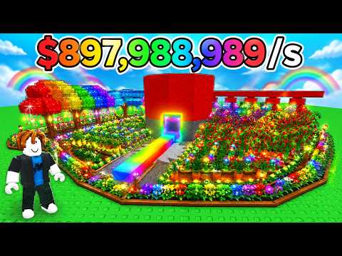 REVELEI!!! O Segredo para um NOOB ficar RICO no Construa uma fazenda de anéis🌽 #eddy333 #roblox