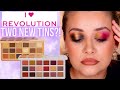 I HEART REVOLUTION PECAN PRALINE & TOASTED MARSHMALLOW CHOCOLATE TIN PALETTES | REVIEW & SWATCHES