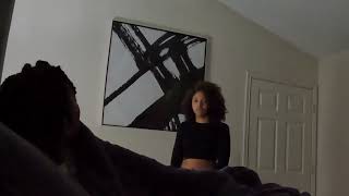 Standing Over My Bf Holding A Pll0W While He Sleeps Prank